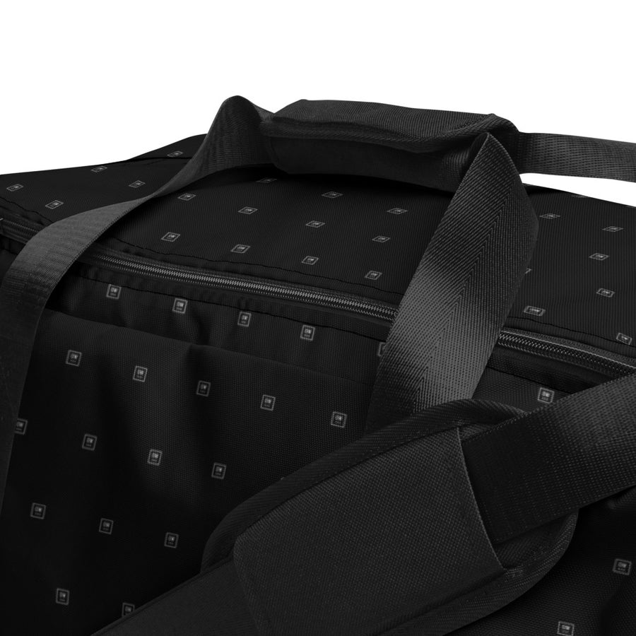 Pattern-Print Duffle Bag